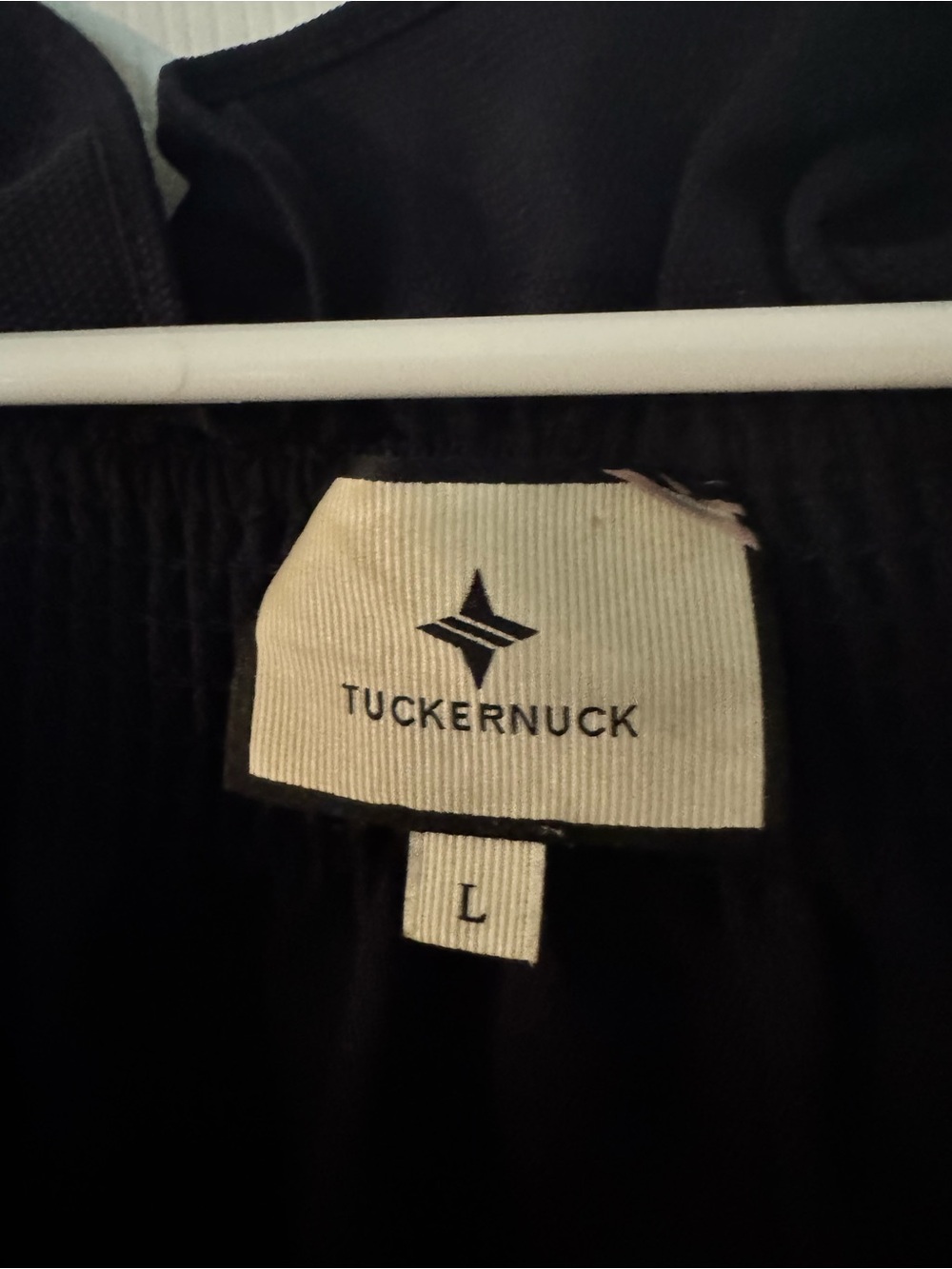 Tuckernuck Navy Off the Shoulder Marguerite top - Picture 3 of 3